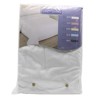 COZY LIVING B/SHT 4PC WHITE KING