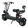 Megawheels Mini Coco Harley Fat tyre Electric scooter with Removable Battery-BLACK