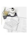 Princess 3-Piece Fast Absorbent Towel Set, White 70 X 140cm