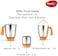 PIGEON MIXER GRINDER - TRUMIX- 3 JARS- 550W