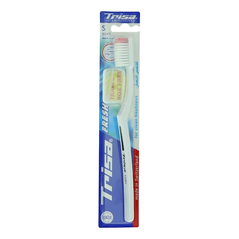 Trisa Fresh Soft Toothbrush White