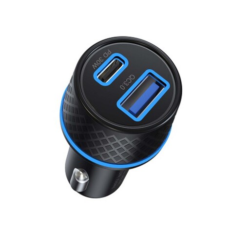 Devia Mp417 Pd Car Charger - 52.5 Watt - Black