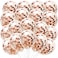 Party Time 20-Pieces 12inch Rose Gold Confetti Balloons Party Decoration, Rose Gold Party Decorations For Engagement, Baby Shower, Wedding Balloons Decor, Balloons for Birthday Party Decorations