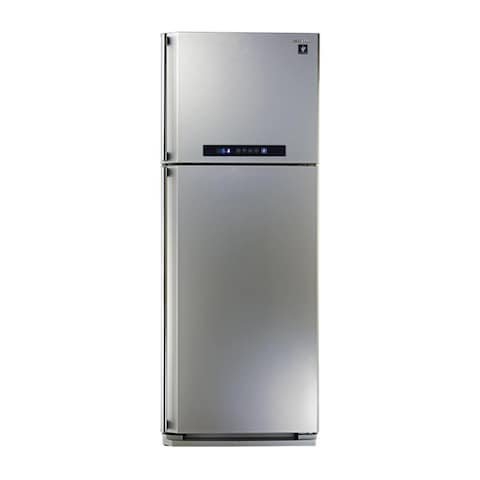Sharp Refrigerator Digital With Plasma Cluster No Frost - 2 Doors - 450L - Silver - SJPC58ASL