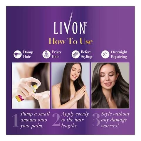LIVON KERATIN&amp;BIOTN SHINE OIL 100ML