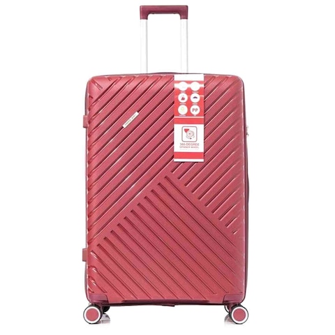 Buy Travel One 902 Blend Wheel Hard Trolley Maroon 71cm Online