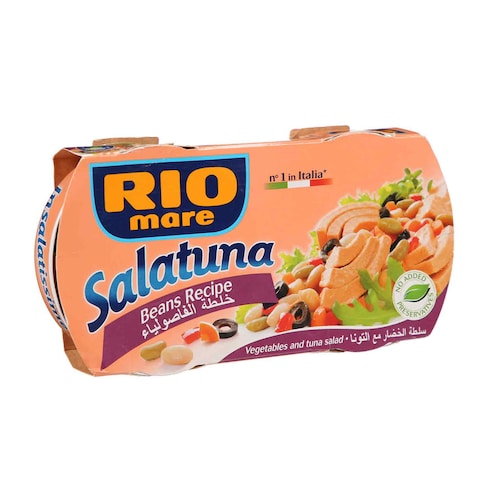 Buy Rio Mare Salatuna Beans Recipe 160g x2 in Saudi Arabia