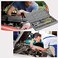 Abbasali 40 Pcs Combination Socket Toolkit Wrench Set 3/8''-1/4''