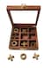 Classic Wooden Tic Tac Toe Game   Handcrafted Tabletop Board Game for Kids and Adults   Gift for Birthday, Christmas, or Anniversary