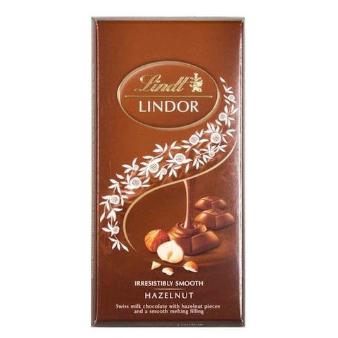 Lindt Lindor Hazelnut Chocolate - 100 grams