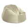 In House Niklas Velvet Bean Bag Chair - Small - Light Beige