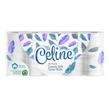 Celine Toilet Tissue Roll 10 Pack