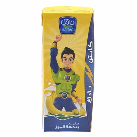 Buy Nadec Captain Banana Milk 125ml in Kuwait