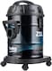 Beko Drum Vacuum Cleaner VCC70322, 21L Dust Capacity, 2400 Watts Power, Carpet + Hard Floor Nozzle, High Efficiency Filter, Blower Function, 5m Cable - Black