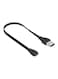 Sunshine - USB Charging Cable For Fitbit Force Fitness Band 100centimeter Black