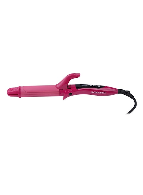 Sonashi 2-In-1 Hair Curler And Straightener Pink 300g