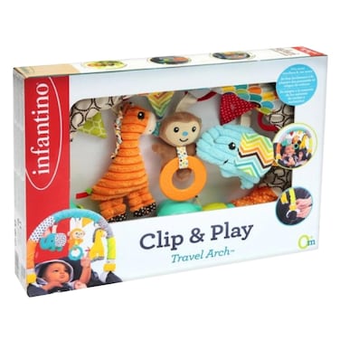 Infantino Clip And Play Travel Arch 0+ Months