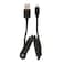 ITL YZ-CB02LT Micro-USB To USB Coiled Cable Black 5V 2Amp 1m