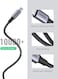Ugreen 82-70429 USB-C Cable Aluminum Case With Braided 2M (Black) (70429)