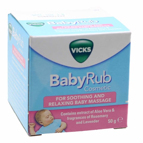 Vicks Babyrub Soothing Vapor Ointment 50ml