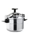 Generic Aluminium Pressure Cooker, Silver/Black 11L