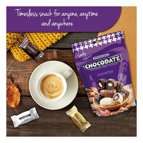 Chocodate Date Almond Chocolate 100g
