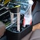 Generic 1 Pcs Multifunctional Car Seat Phone Cup Holder Plastic - Black