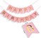 Party Propz Pink Happy Birthday Banner For Birthday Decoration Items For Girls, Wife,Girlfriend Or Party Decoration