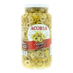 Buy Acorsa Sliced Green Olives 450g in UAE