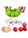 Silicone Baby Food Freezer Tray with Clip-on Lid - Perfect Storage Container for Homemade, Vegetable Fruit Purees and Breast Milk, Green
