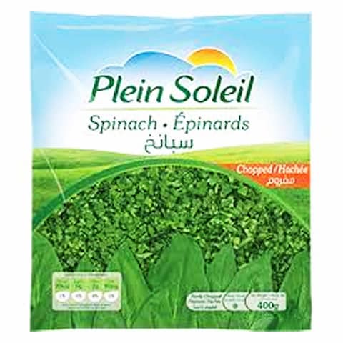 Plein Soleil Chopped Spinach 400GR