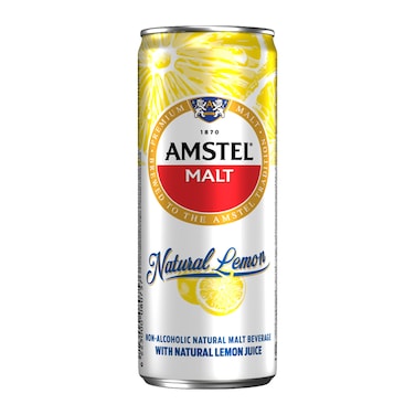 أمستيل شراب شعير بالليمون - 250 مللي