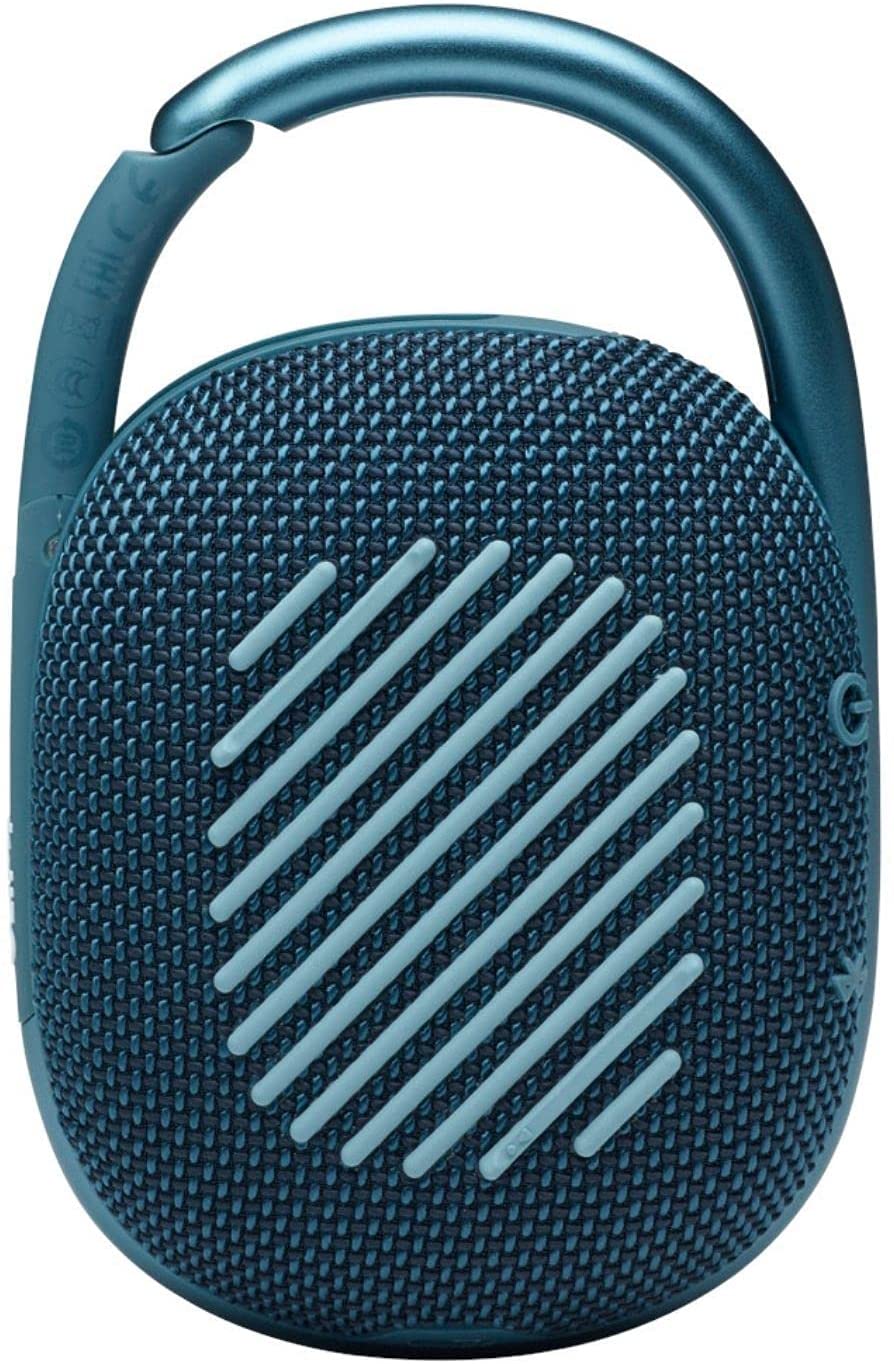 JBL CLIP 4 Ultra-portable Waterproof Speaker, Blue