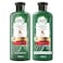 Herbal Essences Sulfate Free Potent Aloe + Mango Shampoo &amp; Conditioner for Dry Hair And Frizzy Hair 400ml