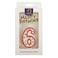 Colourful Numerical Candle #6