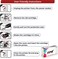 SPS 6X Compatible for HP 85A CE285A Black Toner for HP LaserJet M1130 MFP Series prints 12000 pages