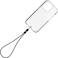 BodyGuardz Carve designed for iPhone 15 Pro case cover with 16 feet Drop Protection with Lanyard - Clear