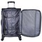 Eminent Expandable Luggage Trolley Bag Soft Suitcase for Unisex Travel Polyester Shell Lightweight with TSA lock Double Spinner Wheels E751SZ Large Checked 28 Inch Black