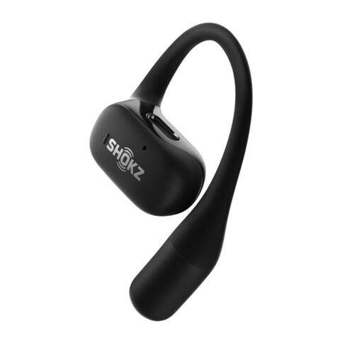 Shokz OpenFit Open-Ear True Wireless Headphones, Black