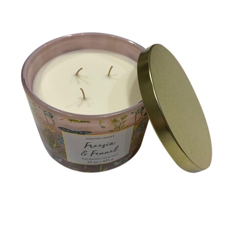 BYFT Hero Jar Candle Iconic Design Bamboo Leaf and Musk Scent