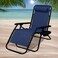 Recliner Beach Chair Blue