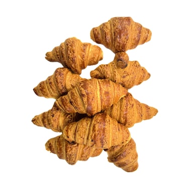 ميني كرواسون بالزبدة 10 قطع