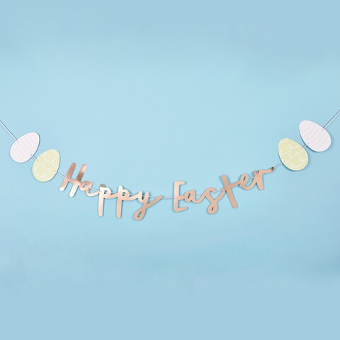 Happy Easter&#39; Egg Banner 2m