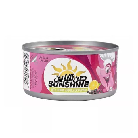 Sunshine Tuna Flakes with Lemon and Black Pepper - 170 gram