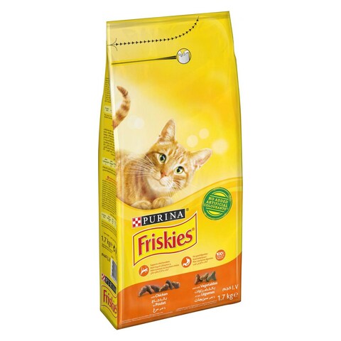 Purina Friskies Cat Food With Chicken - 1.7 kg
