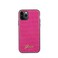 Guess - Apple iPhone 11 Pro Case, PU Croco Print Case with Metal Logo Compatible for iPhone 11 Pro and support Wireless Charging, Easy Access to All Ports, CG Mobile Officially Licensed - Pink