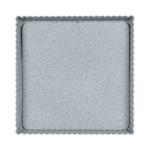 Neoflam Granite Tart Mold Square Pan - 28 Cm - Grey