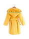 Milk &amp; Moo Skater Cheetah Pattern Bath Robe Yellow 72X42X42cm