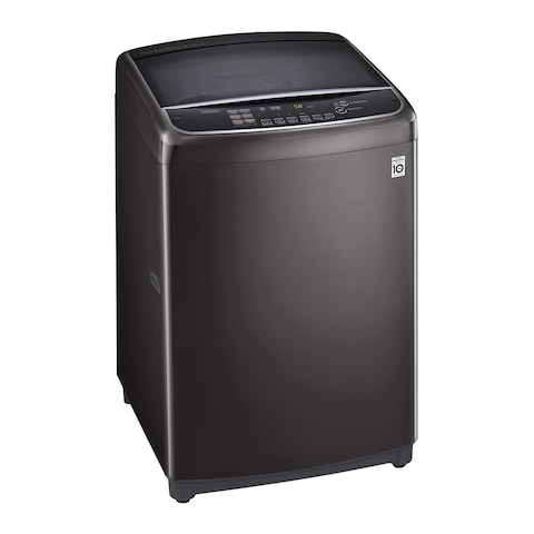 LG Top Loading Automatic Washing Machine - 18.5 KG - Black - T1993EFHSC2