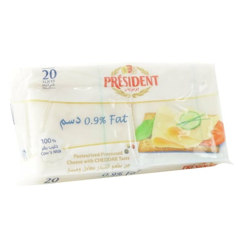 PRESIDENT CHEESE SLICES0% FAT400G